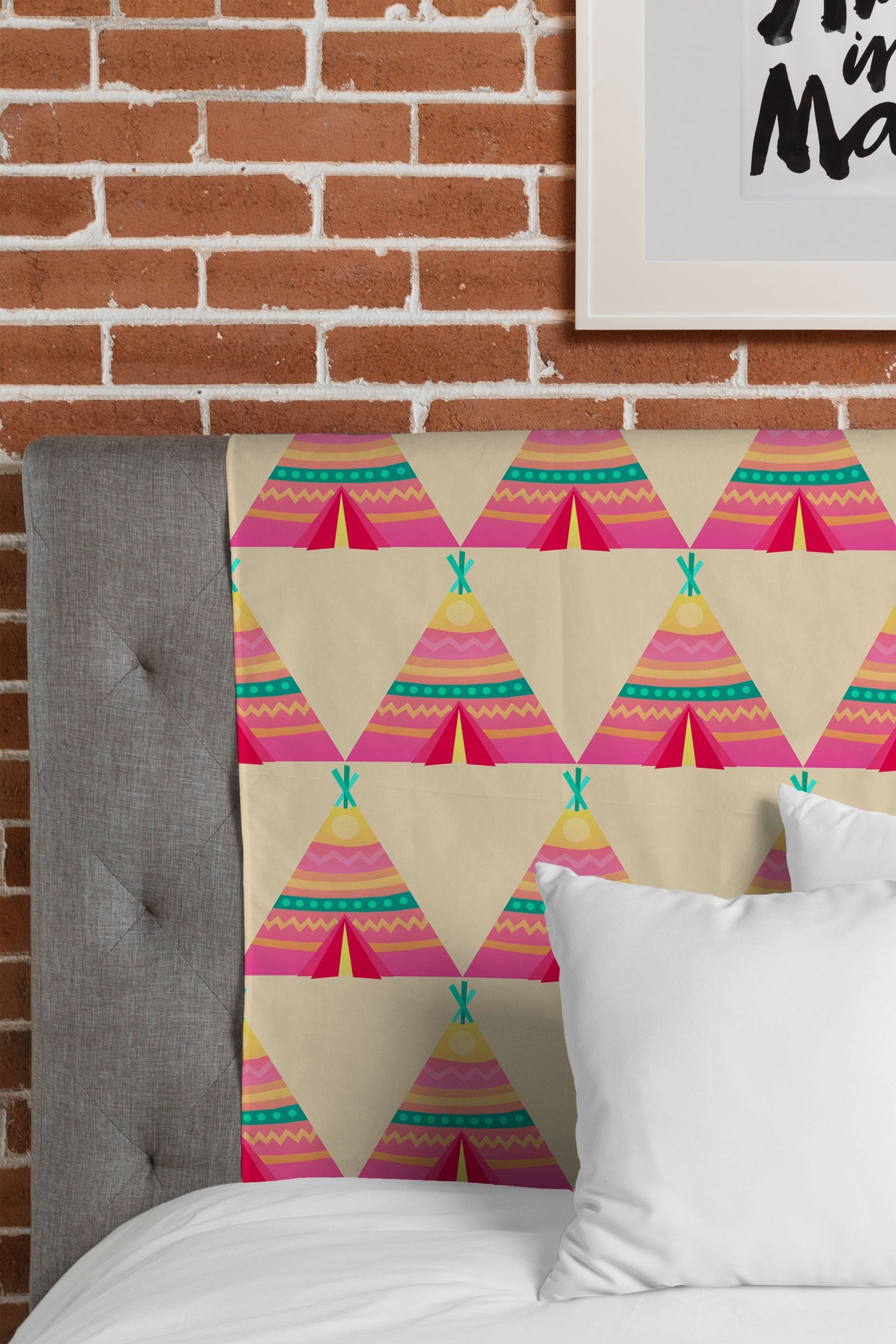Elisabeth Fredriksson Teepees Tapestry