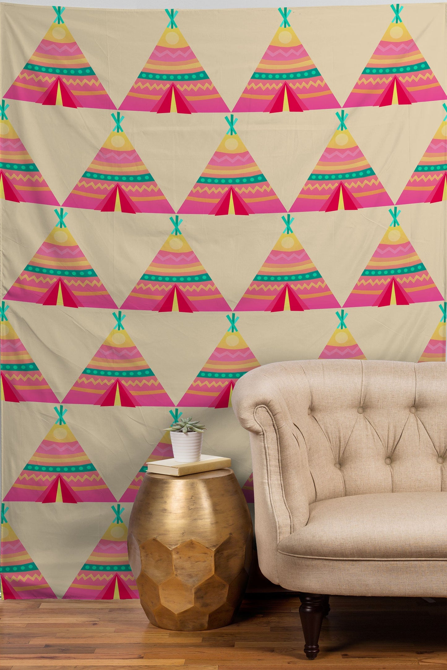Elisabeth Fredriksson Teepees Tapestry