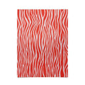 Avenie BR Red Zebra Stripe Poster