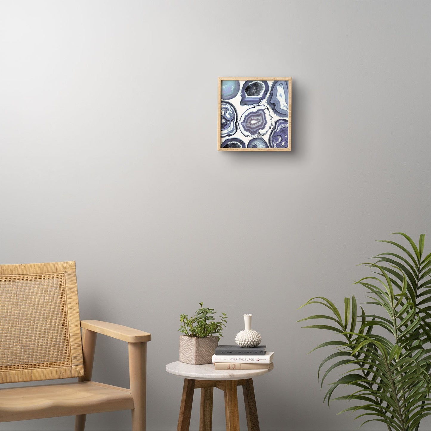 Emanuela Carratoni Agate Rhapsody Framed Wall Art