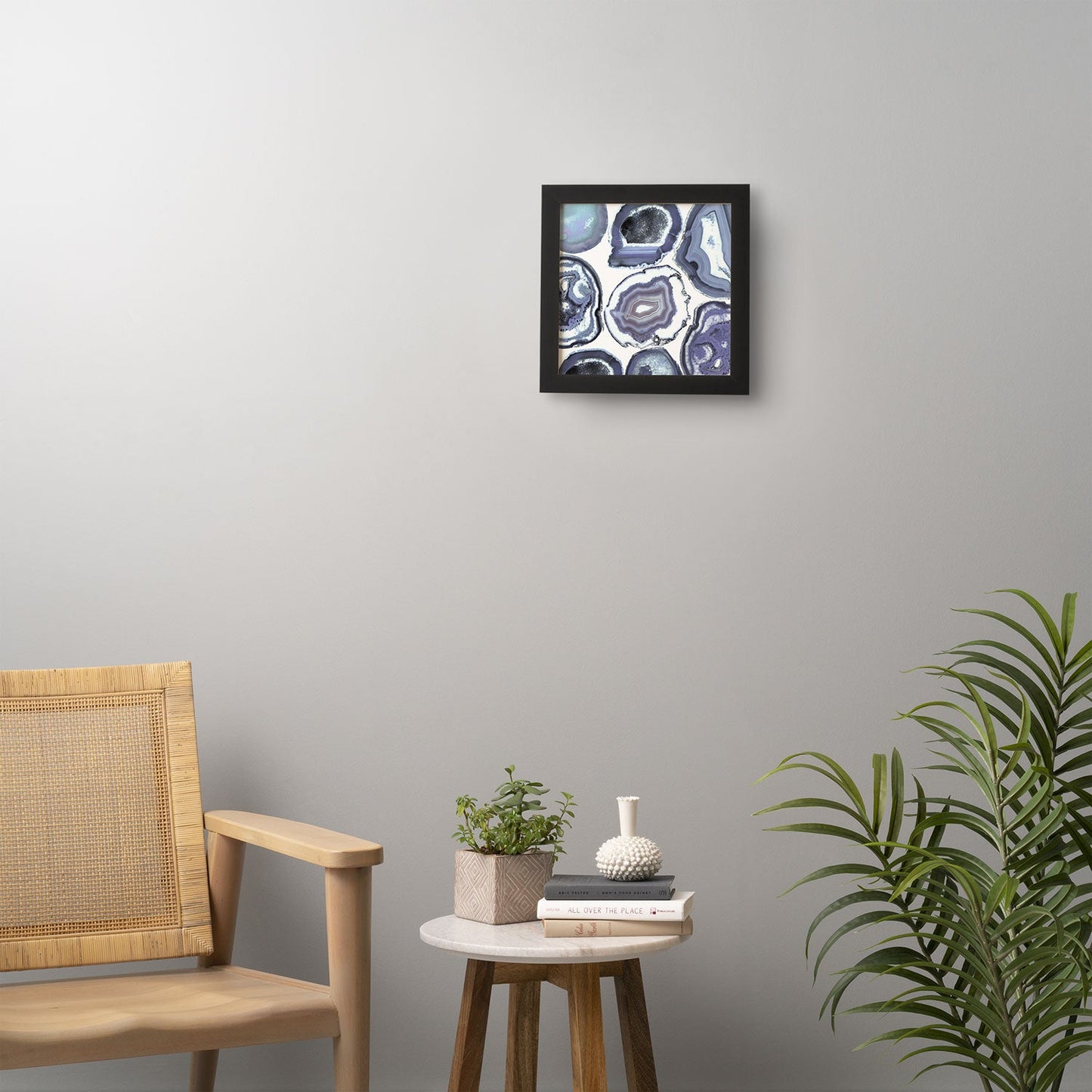 Emanuela Carratoni Agate Rhapsody Framed Wall Art