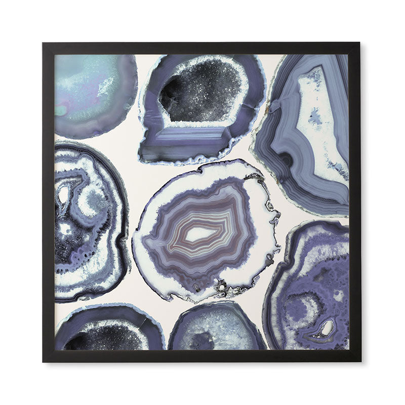 Emanuela Carratoni Agate Rhapsody Framed Wall Art