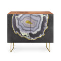 Emanuela Carratoni Black and Gold Agate Credenza