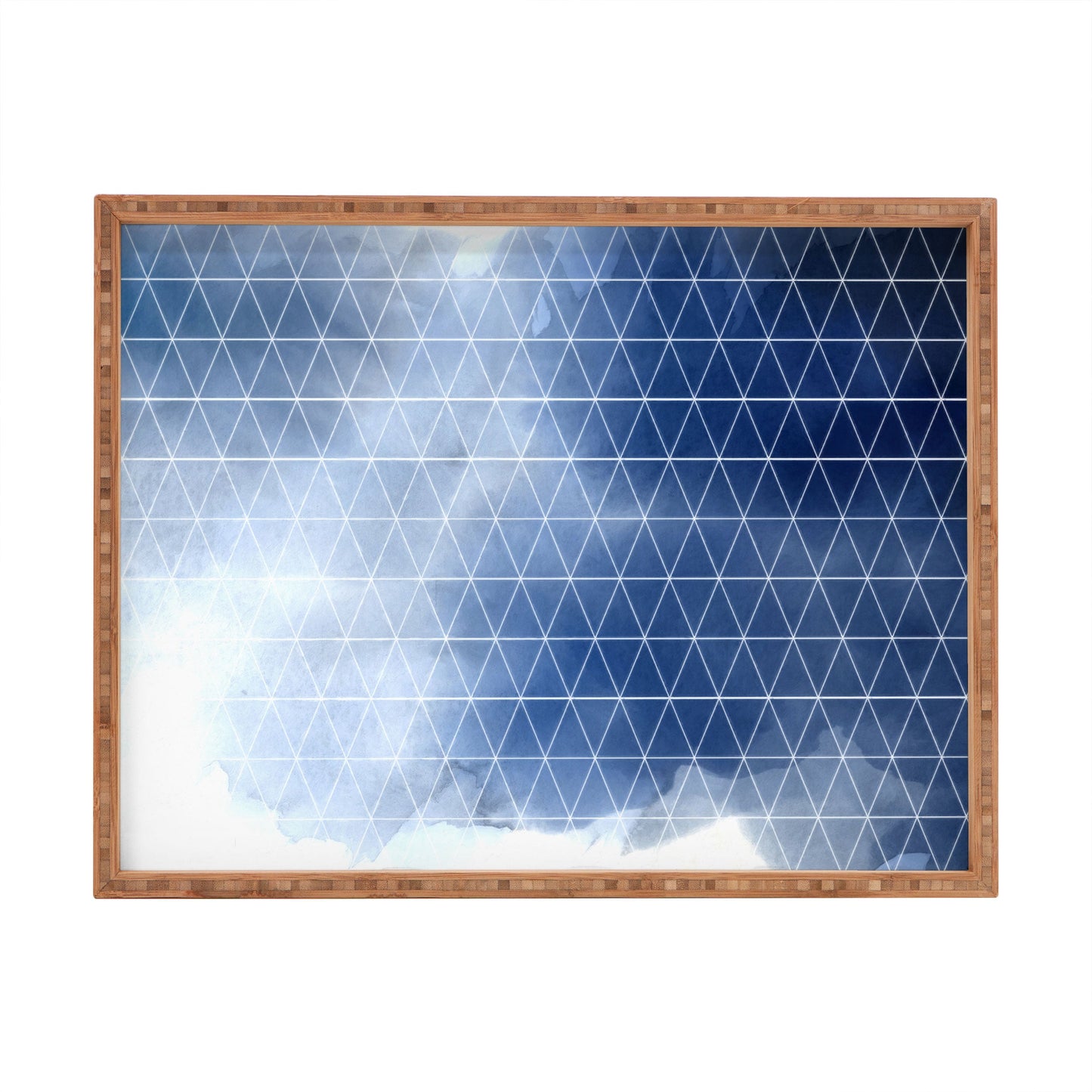 Emanuela Carratoni Blue Thunderstorm Rectangular Tray