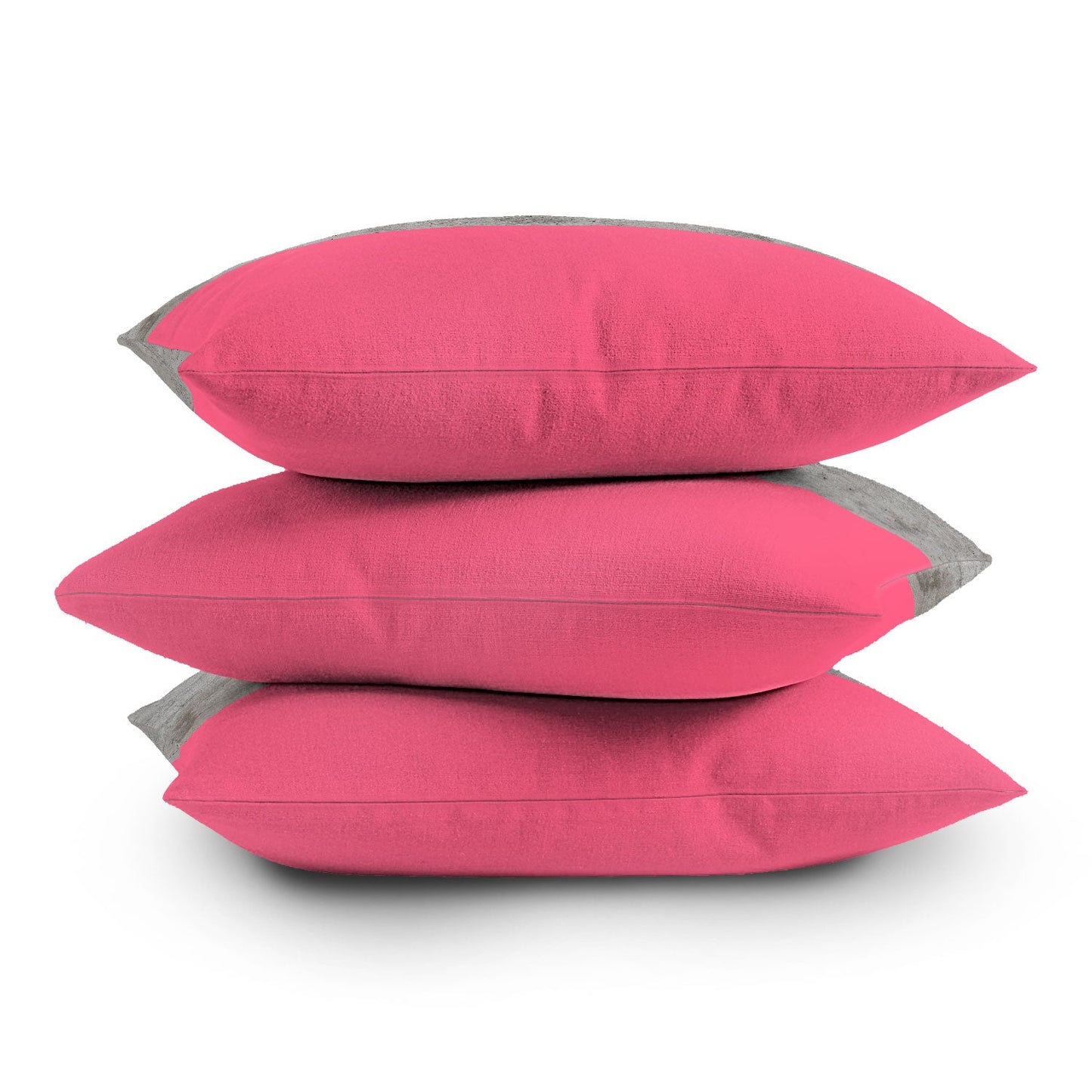 Emanuela Carratoni Concrete with Fashion Pink Throw Pillow