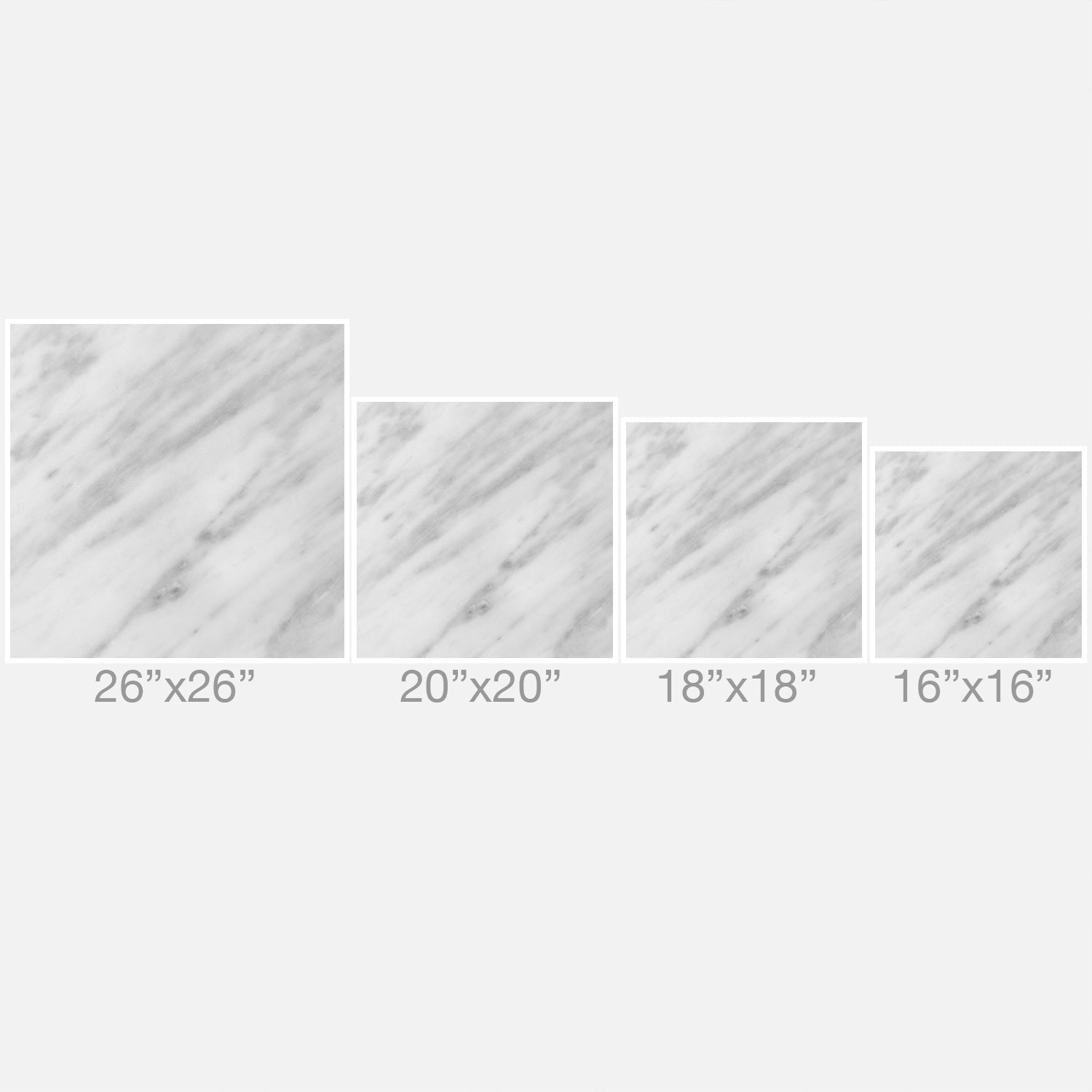 Emanuela Carratoni Italian Marble Carrara Outdoor Throw Pillow
