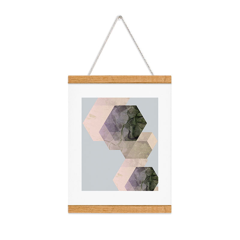 Emanuela Carratoni Marble Geometry Art Print