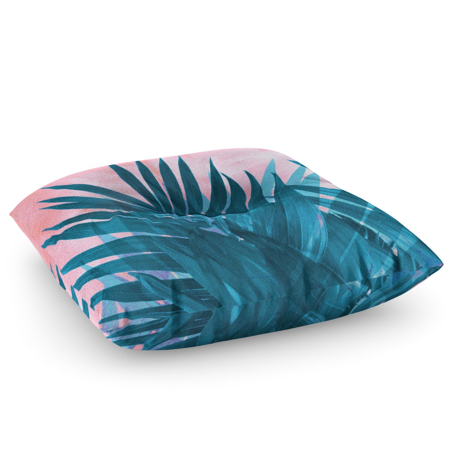 Emanuela Carratoni Palms Floor Pillow Square