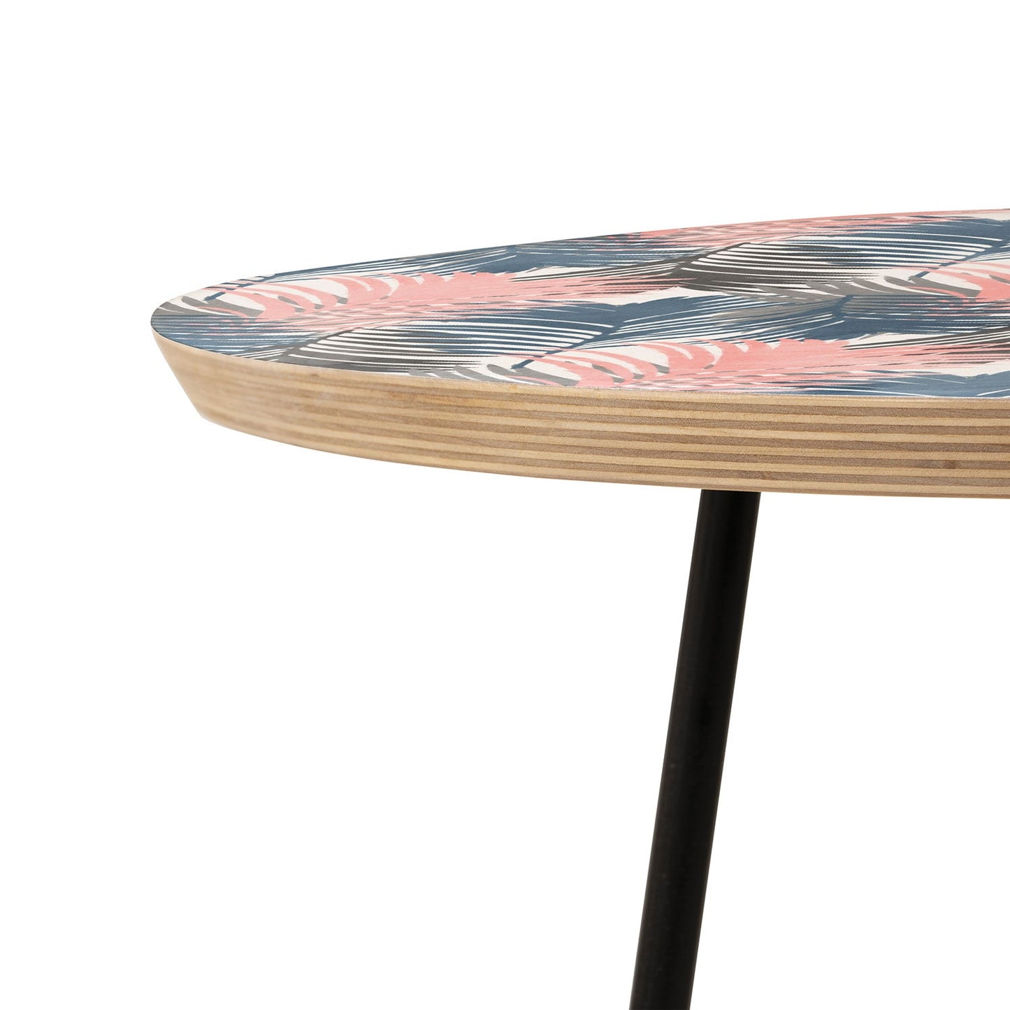 Emanuela Carratoni Pattern Jungle Round Side Table
