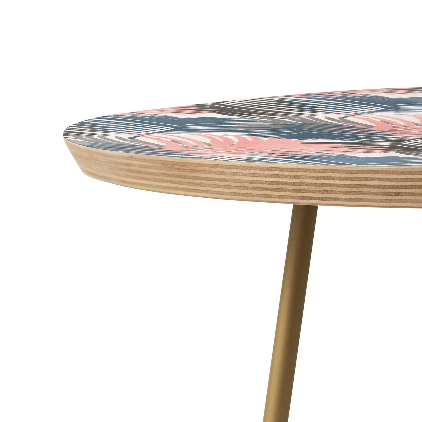 Emanuela Carratoni Pattern Jungle Round Side Table