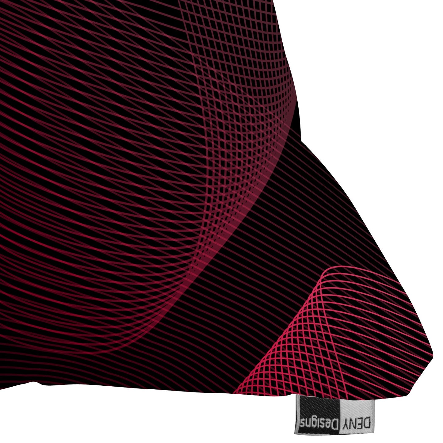 Emanuela Carratoni Pink Idea Outdoor Throw Pillow