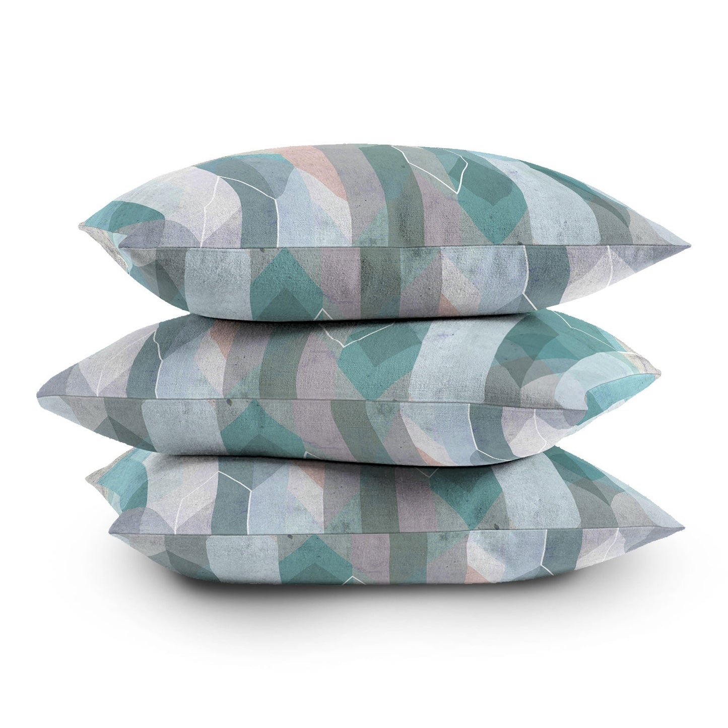 Emanuela Carratoni Raw Gems Throw Pillow