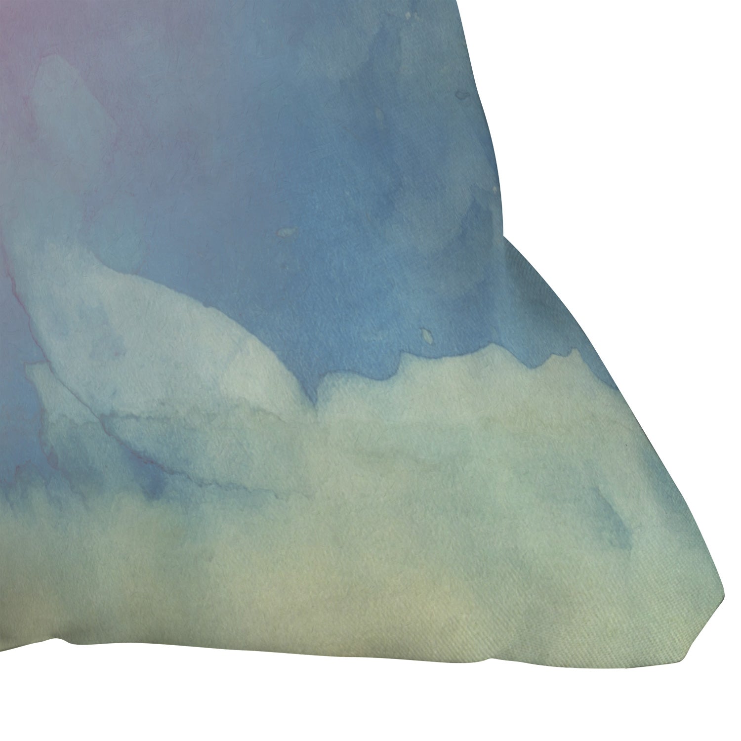 Emanuela Carratoni Serenity and Rose Outdoor Throw Pillow