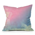 Emanuela Carratoni Serenity and Rose Outdoor Throw Pillow