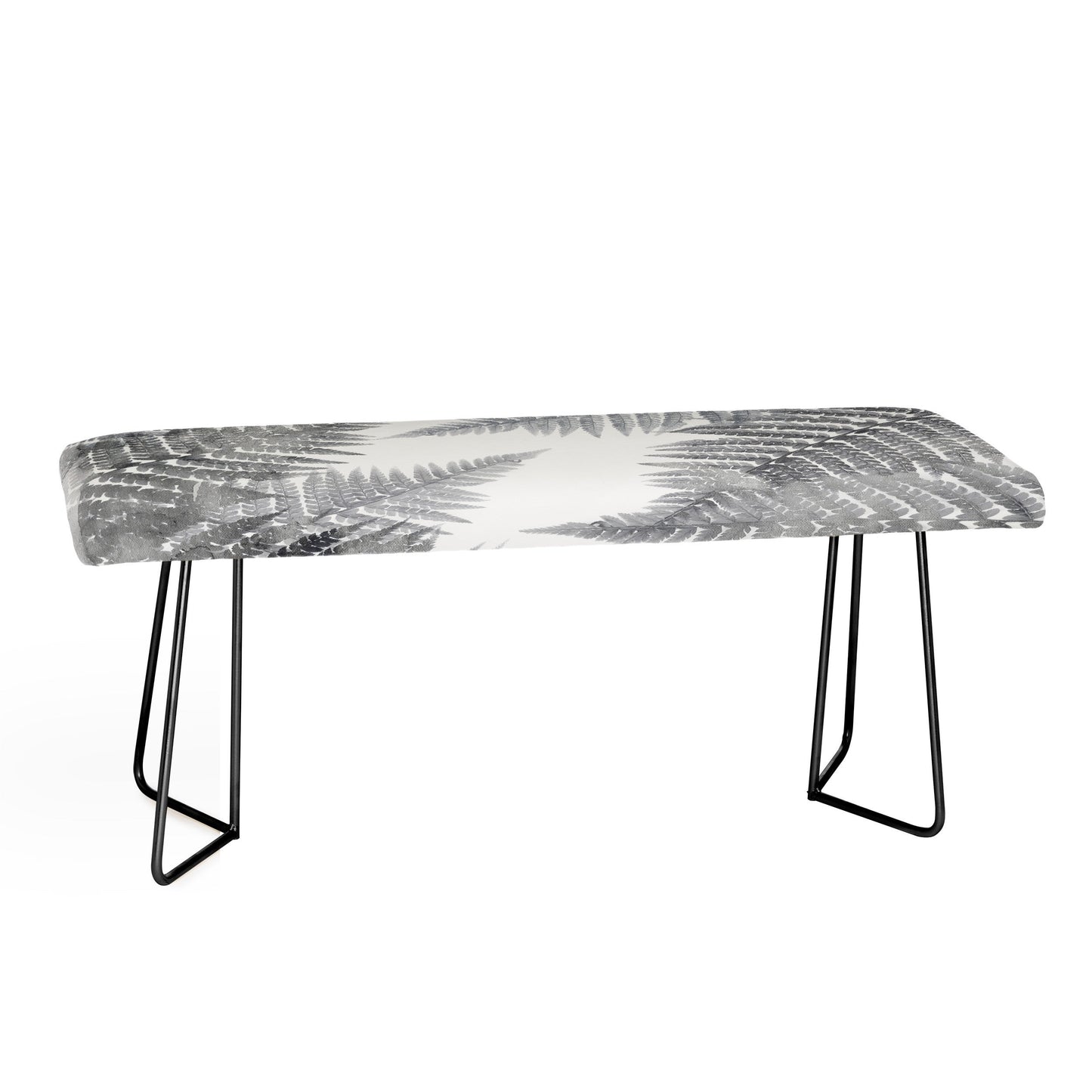 Emanuela Carratoni Watercolor Ferns Bench
