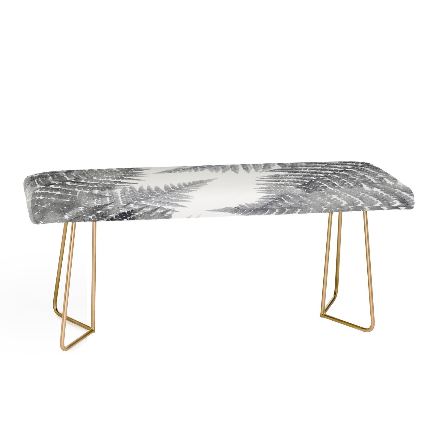 Emanuela Carratoni Watercolor Ferns Bench