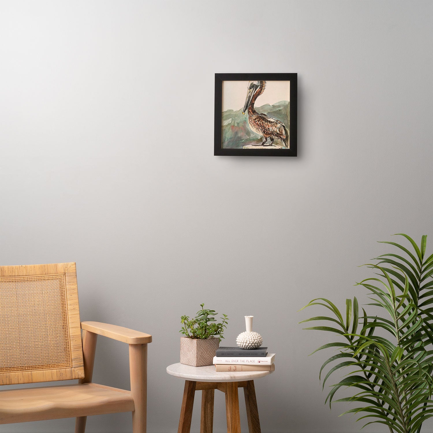 Emily Tucci Pelican Framed Wall Art