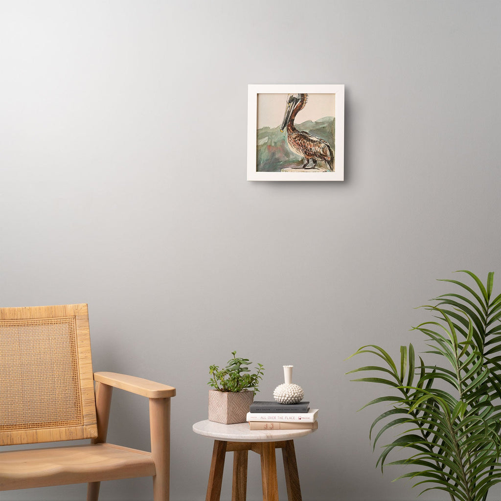 Emily Tucci Pelican Framed Wall Art