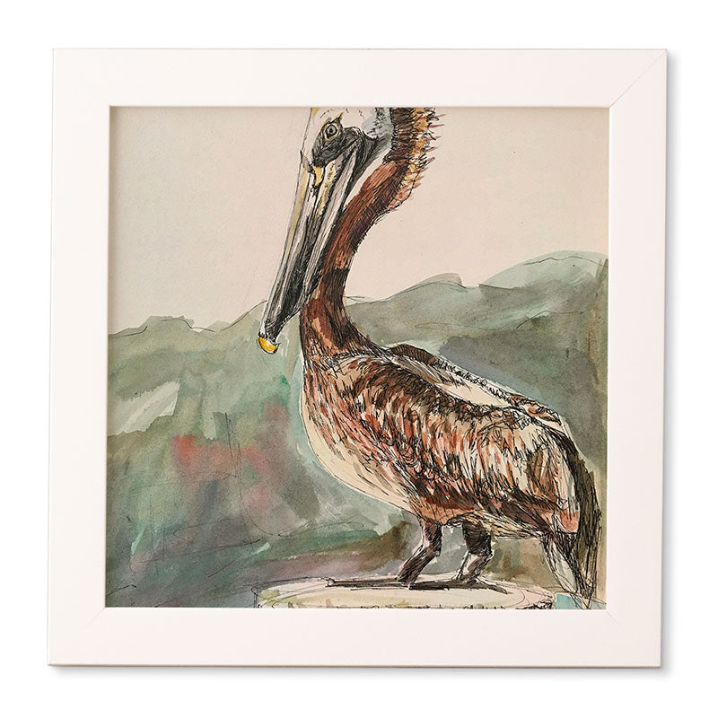 Emily Tucci Pelican Framed Wall Art