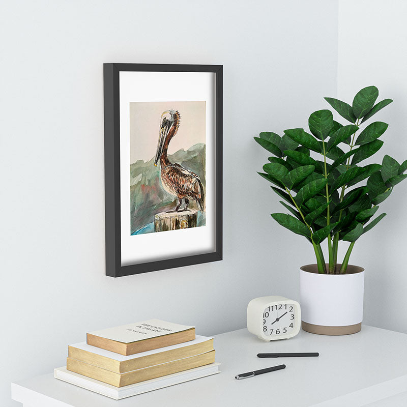 Emily Tucci Pelican Recessed Framing Rectangle