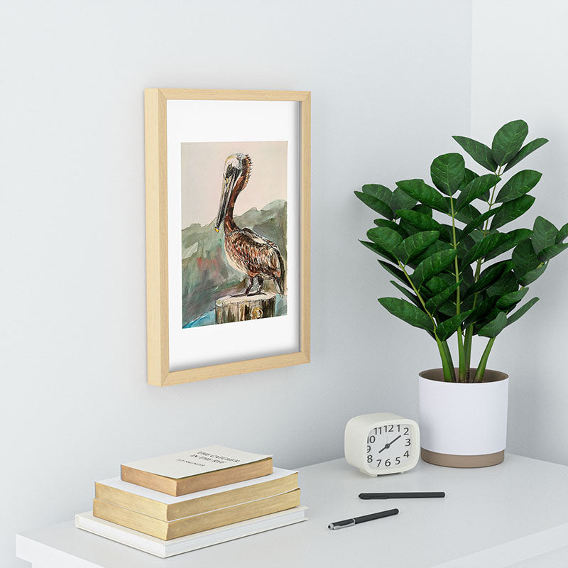 Emily Tucci Pelican Recessed Framing Rectangle