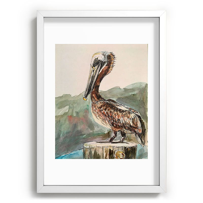 Emily Tucci Pelican Recessed Framing Rectangle