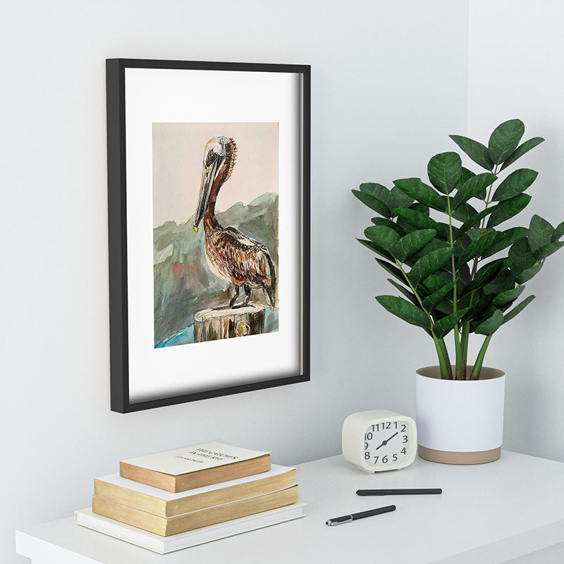 Emily Tucci Pelican Recessed Framing Rectangle
