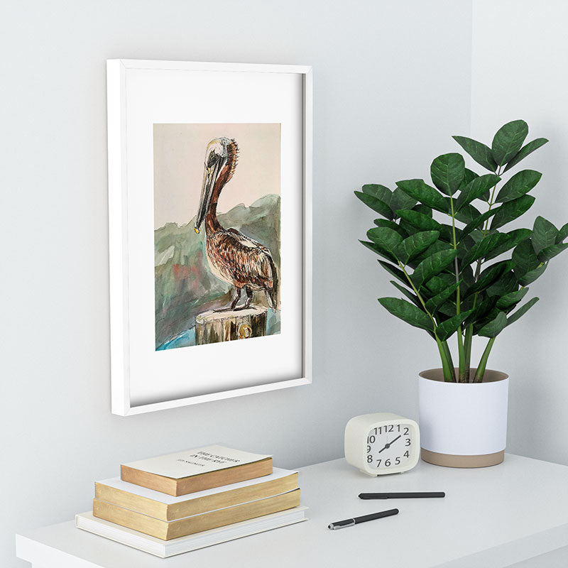 Emily Tucci Pelican Recessed Framing Rectangle