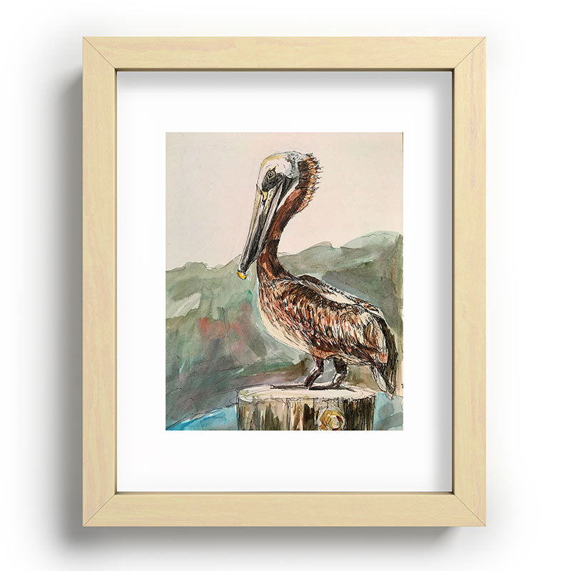 Emily Tucci Pelican Recessed Framing Rectangle