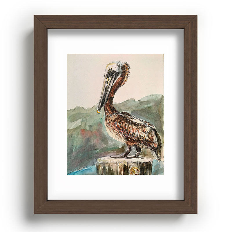 Emily Tucci Pelican Recessed Framing Rectangle