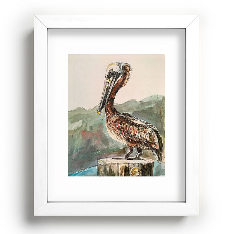 Emily Tucci Pelican Recessed Framing Rectangle