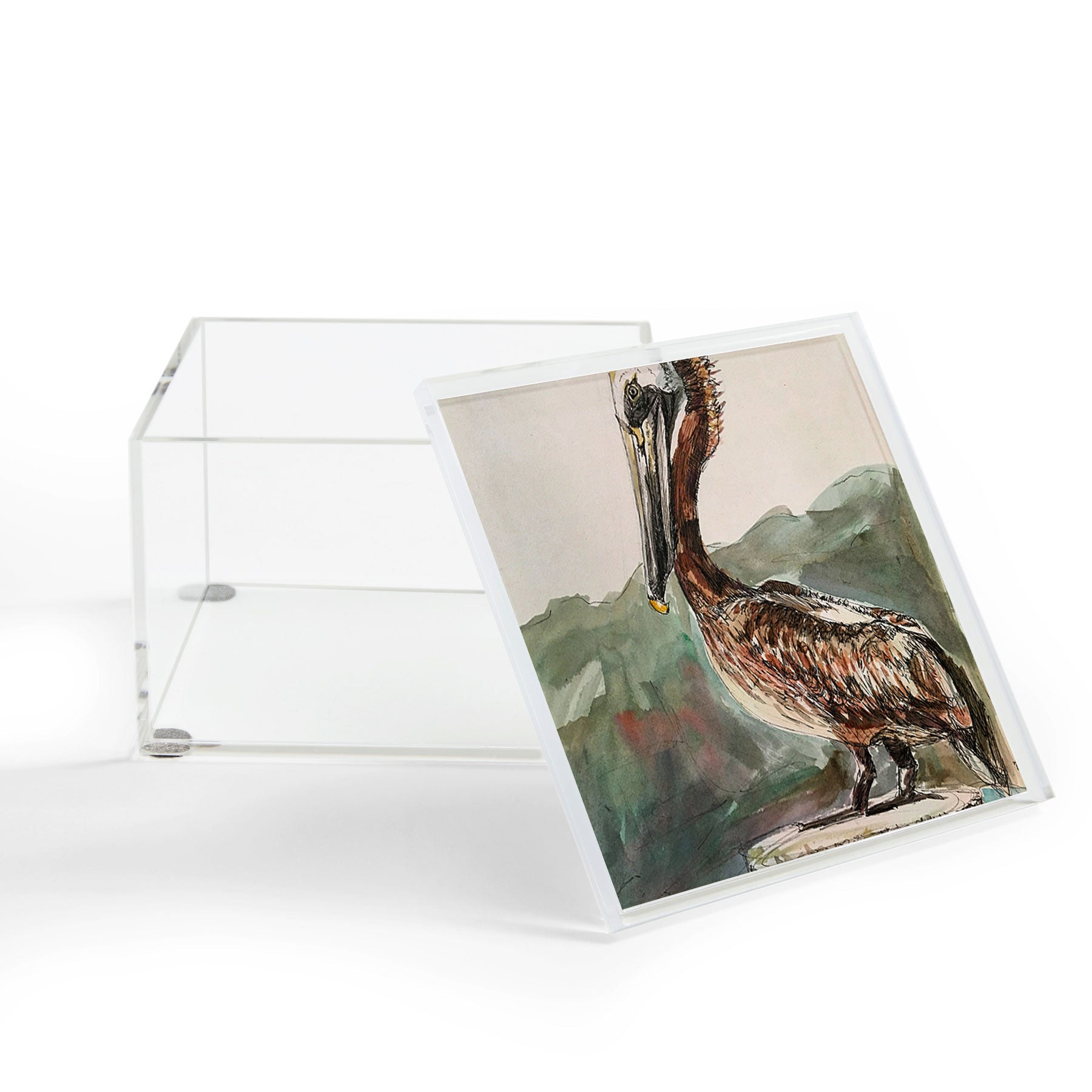 Emily Tucci Pelican Acrylic Box