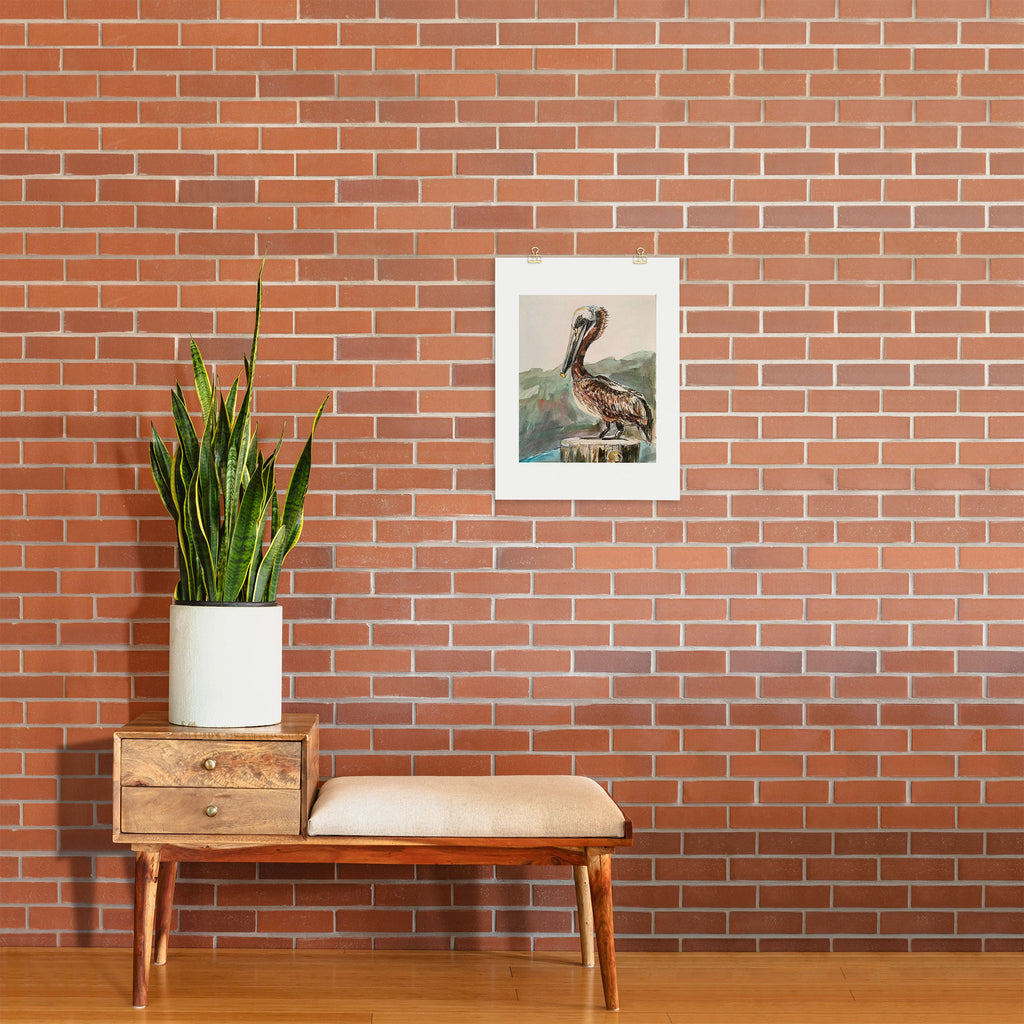 Emily Tucci Pelican Art Print