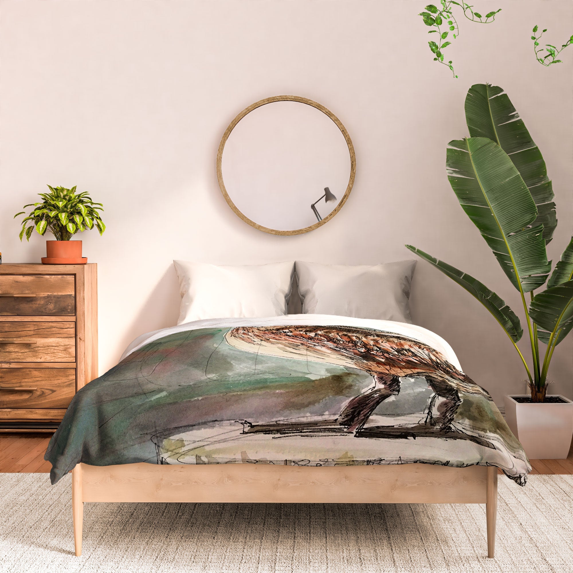 Emily Tucci Pelican Comforter