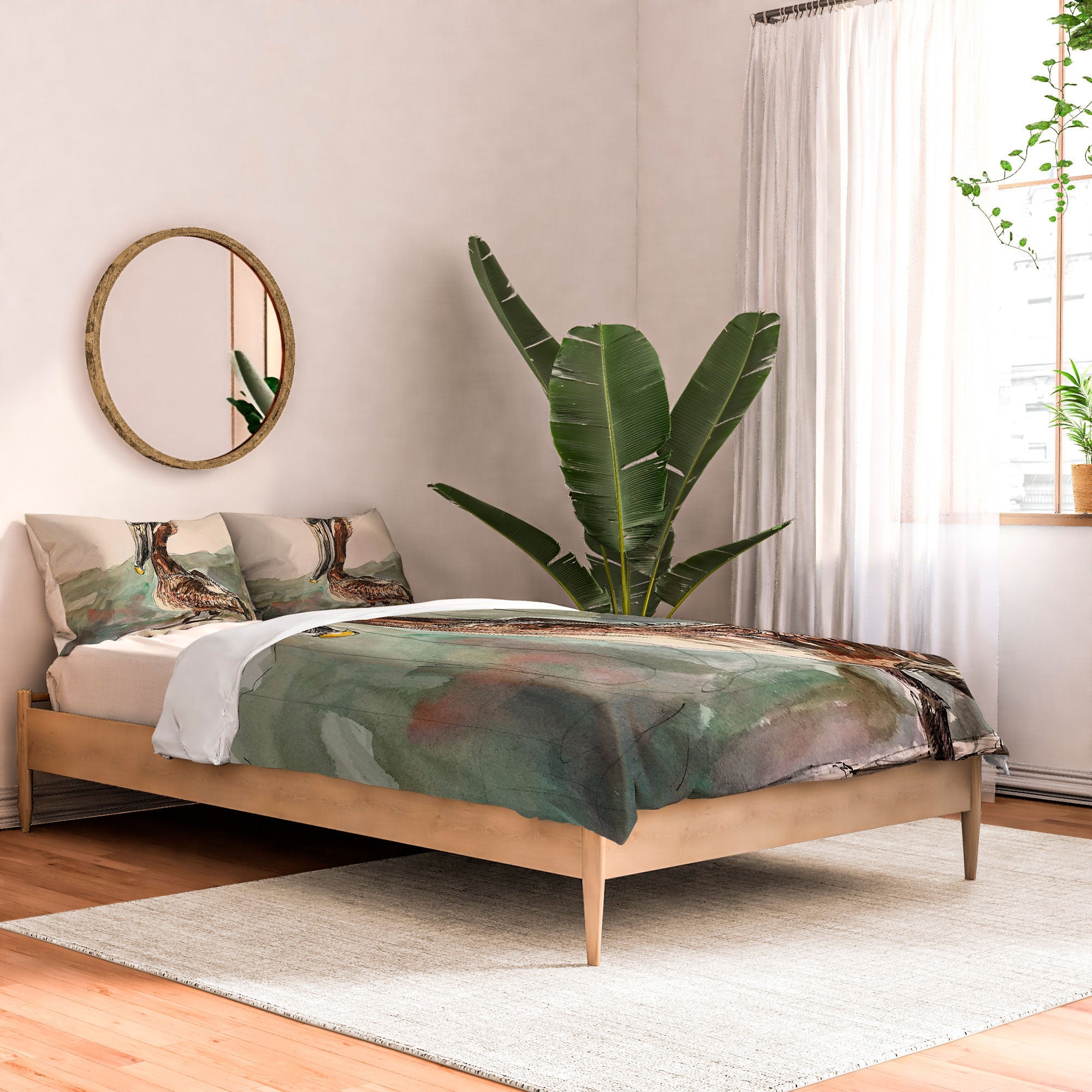 Emily Tucci Pelican Comforter