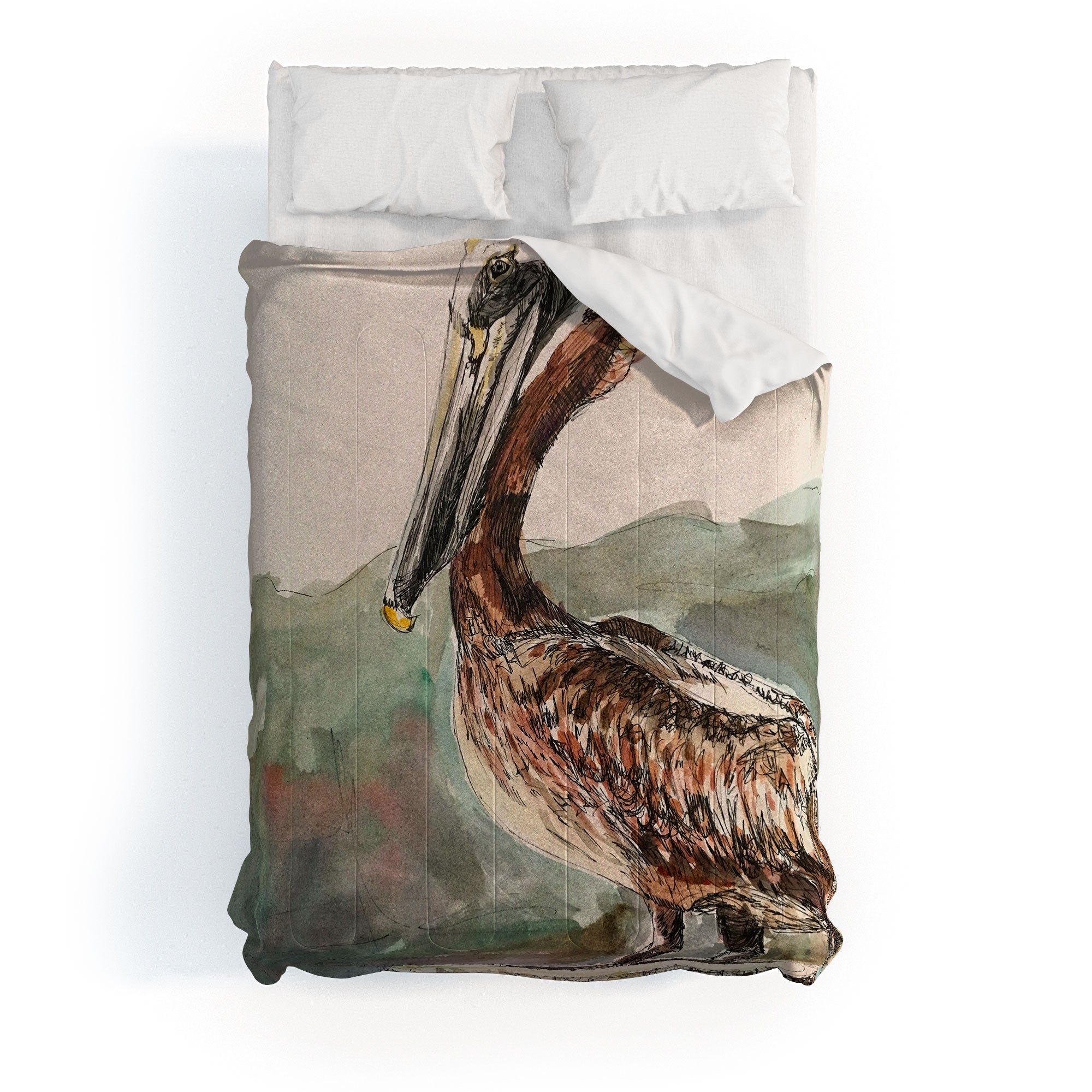 Emily Tucci Pelican Comforter