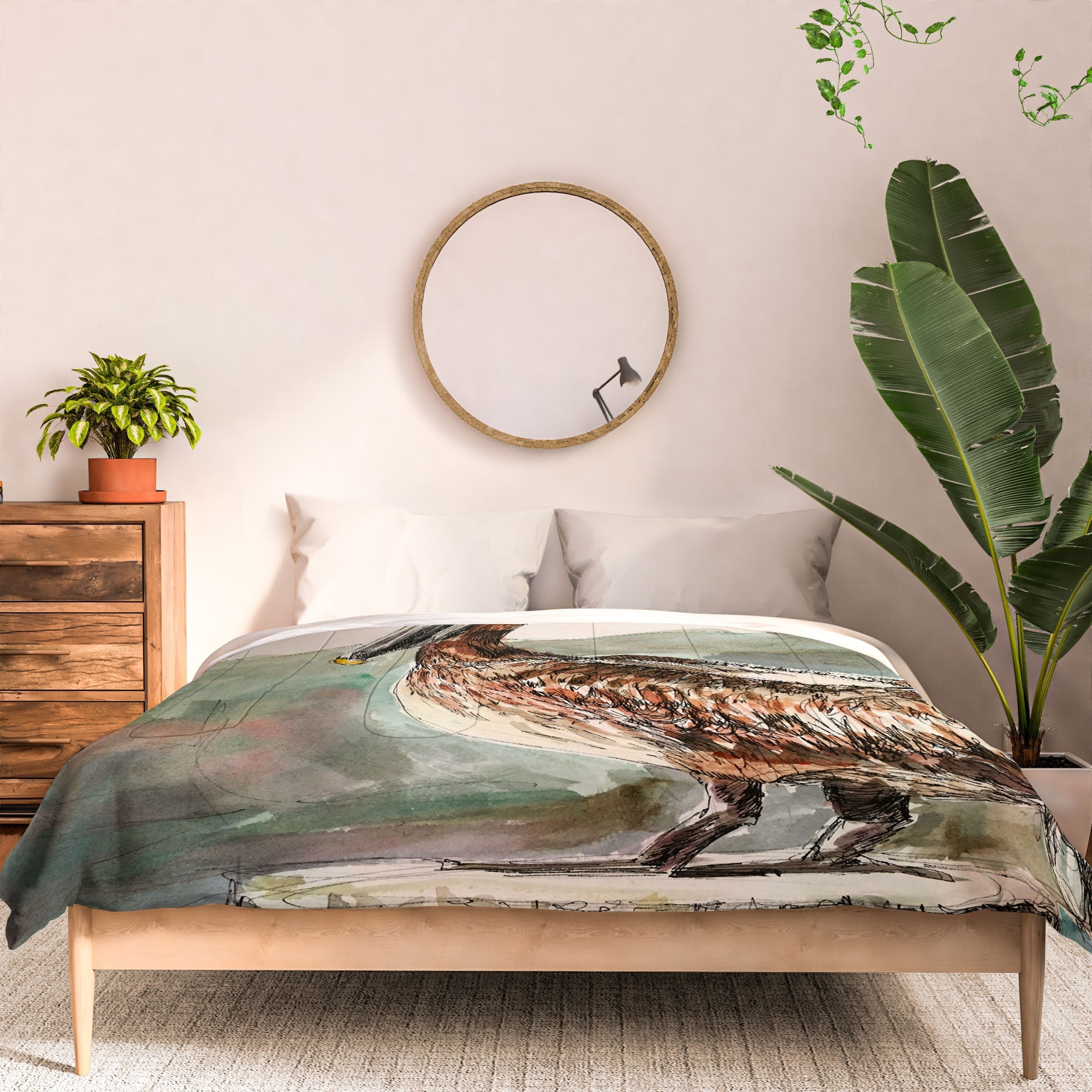 Emily Tucci Pelican Comforter
