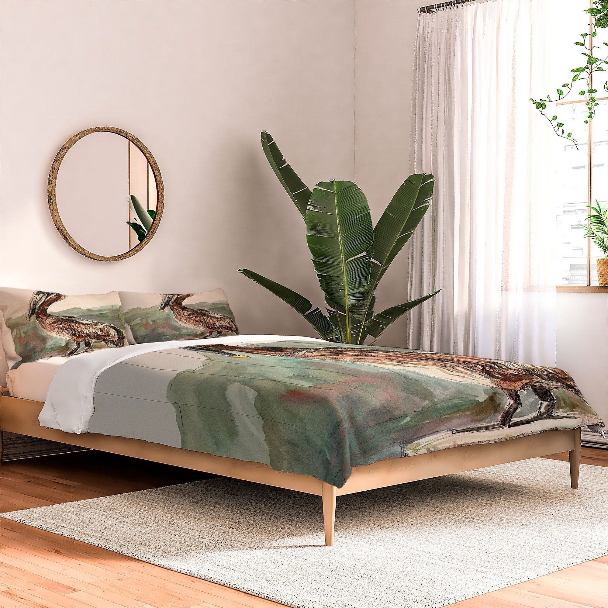 Emily Tucci Pelican Comforter