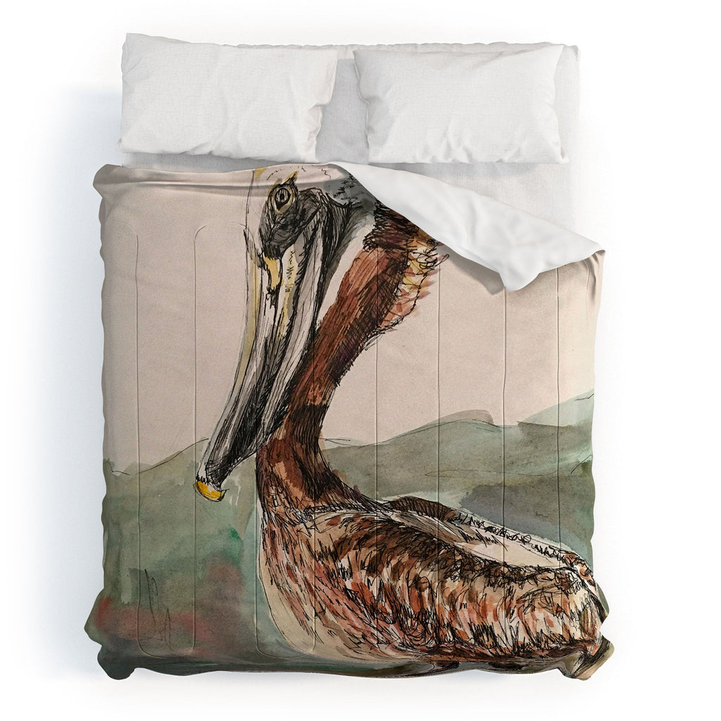 Emily Tucci Pelican Comforter