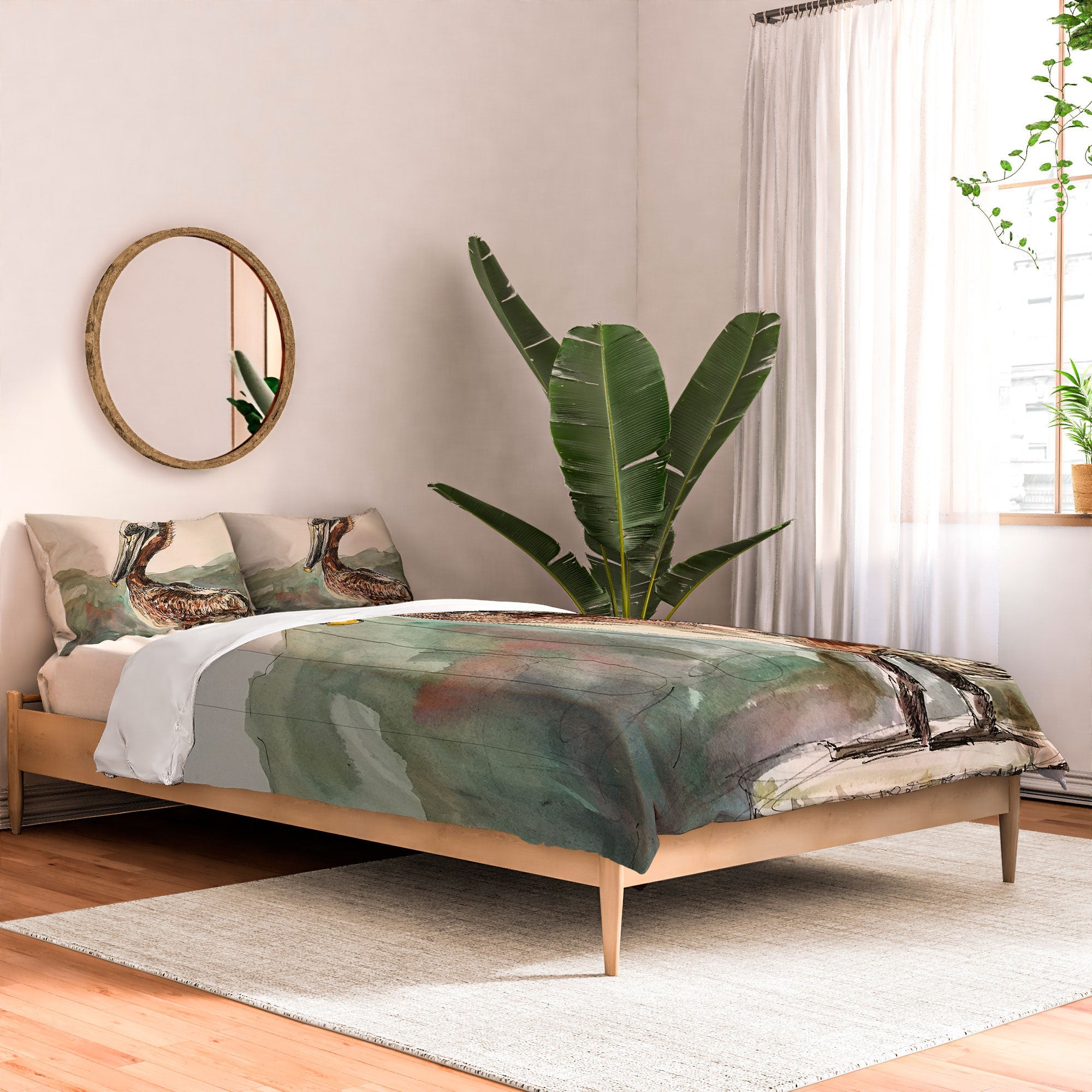 Emily Tucci Pelican Comforter