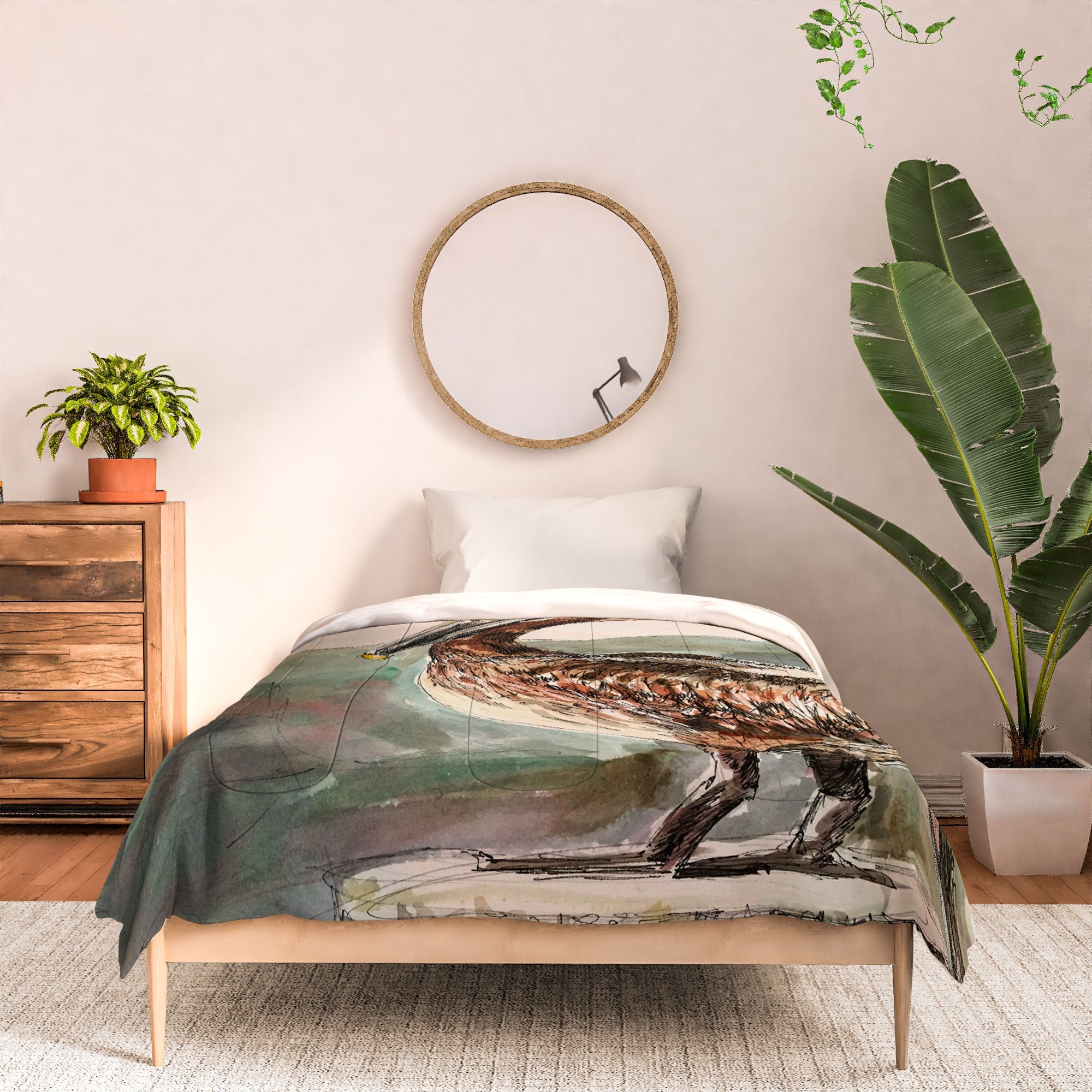 Emily Tucci Pelican Comforter