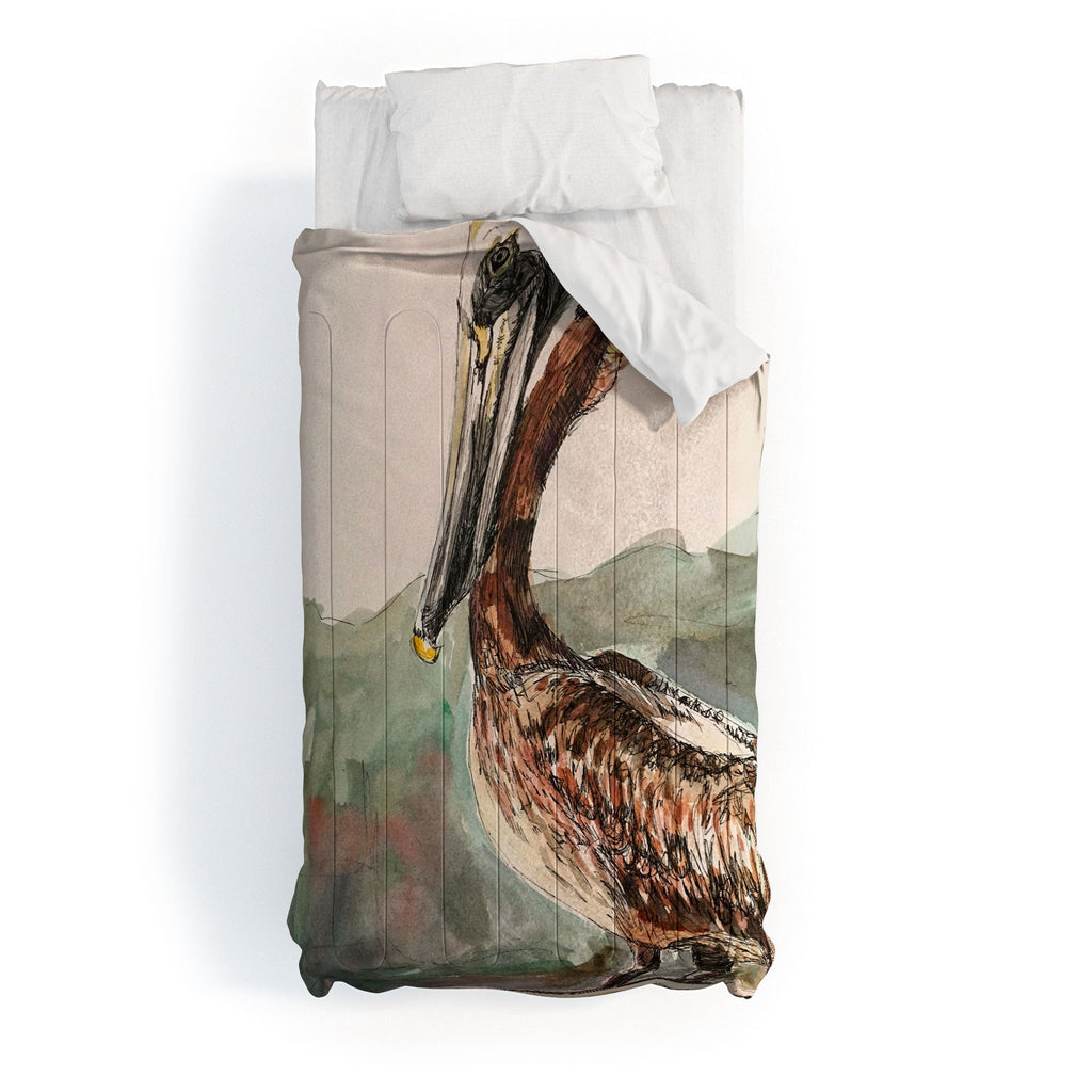 Emily Tucci Pelican Comforter