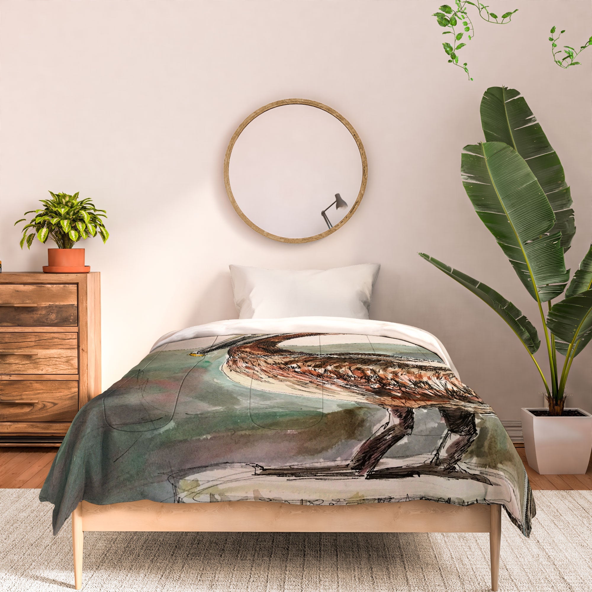 Emily Tucci Pelican Comforter