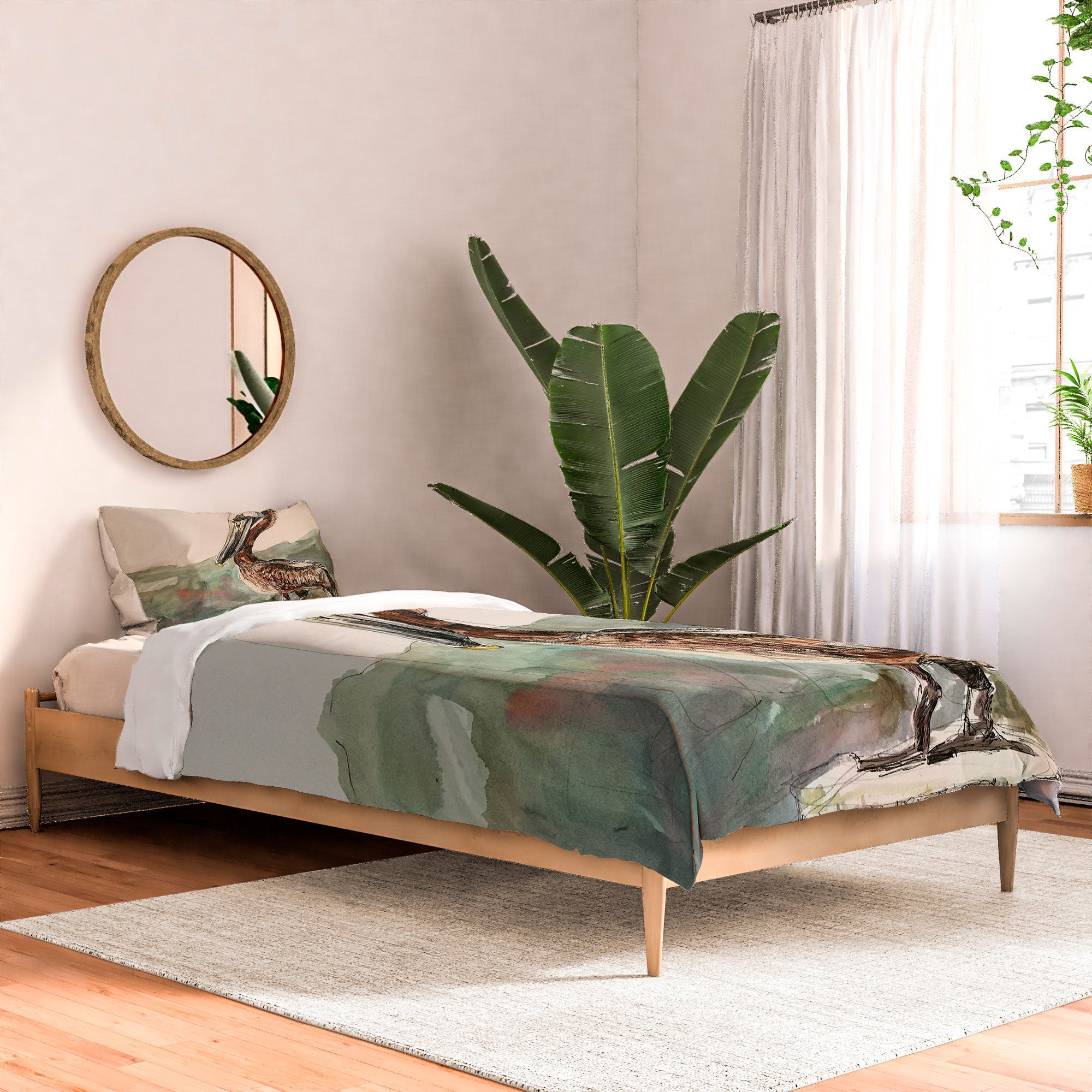 Emily Tucci Pelican Comforter