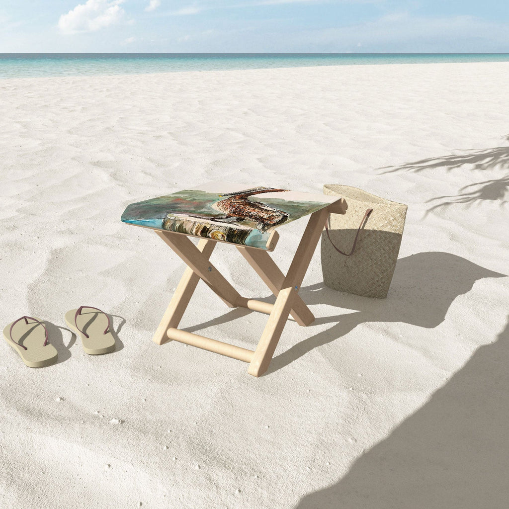 Emily Tucci Pelican Folding Stool