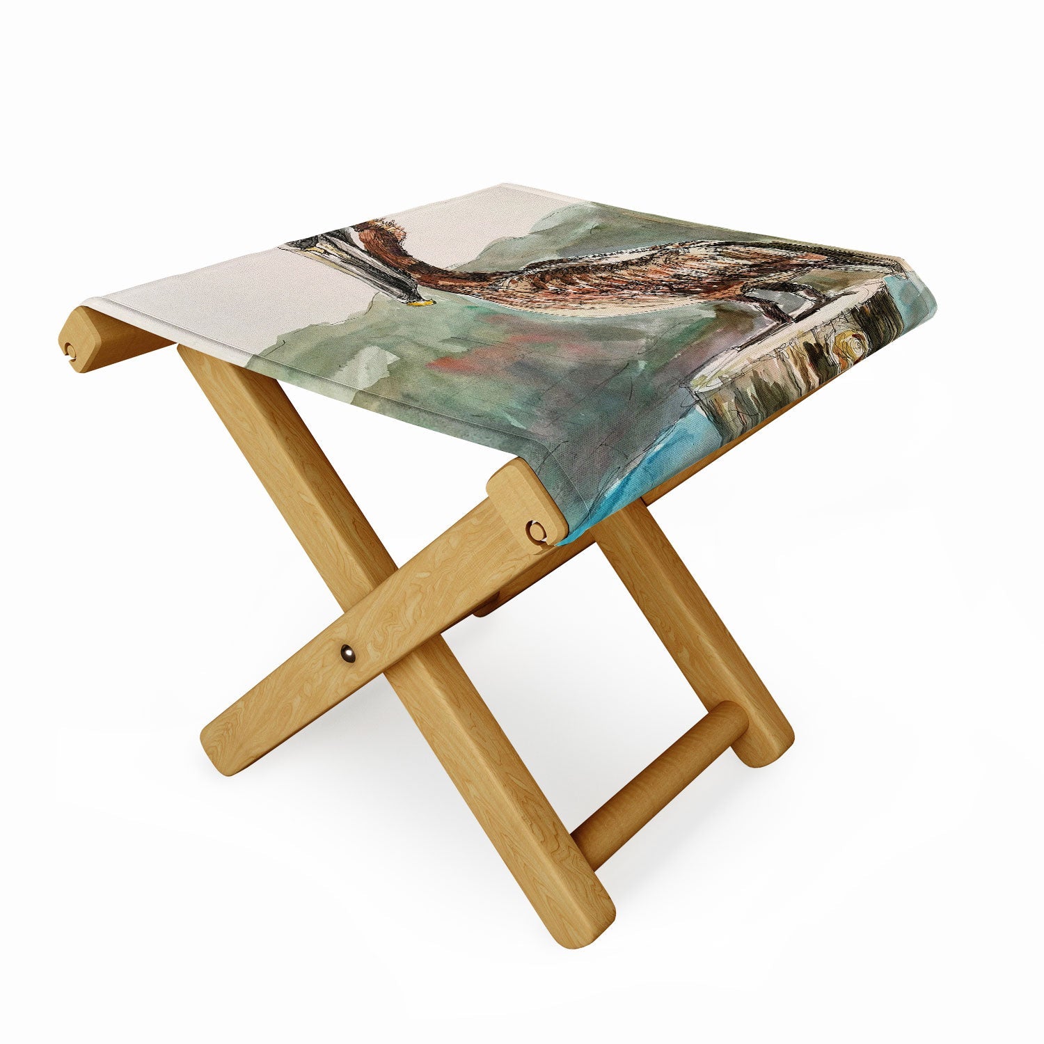 Emily Tucci Pelican Folding Stool