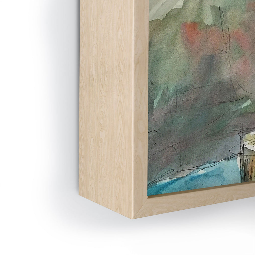 Emily Tucci Pelican Framed Mini Art Print