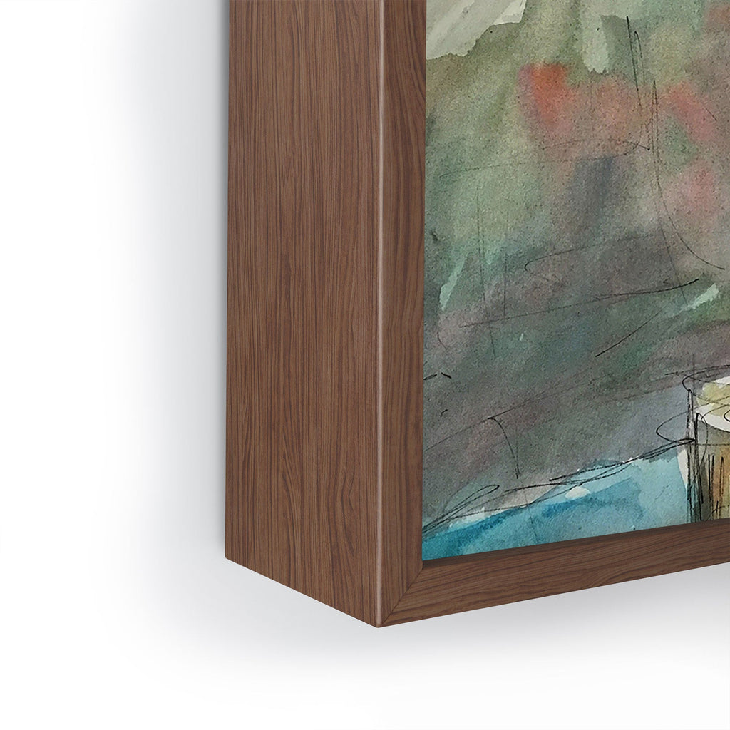 Emily Tucci Pelican Framed Mini Art Print