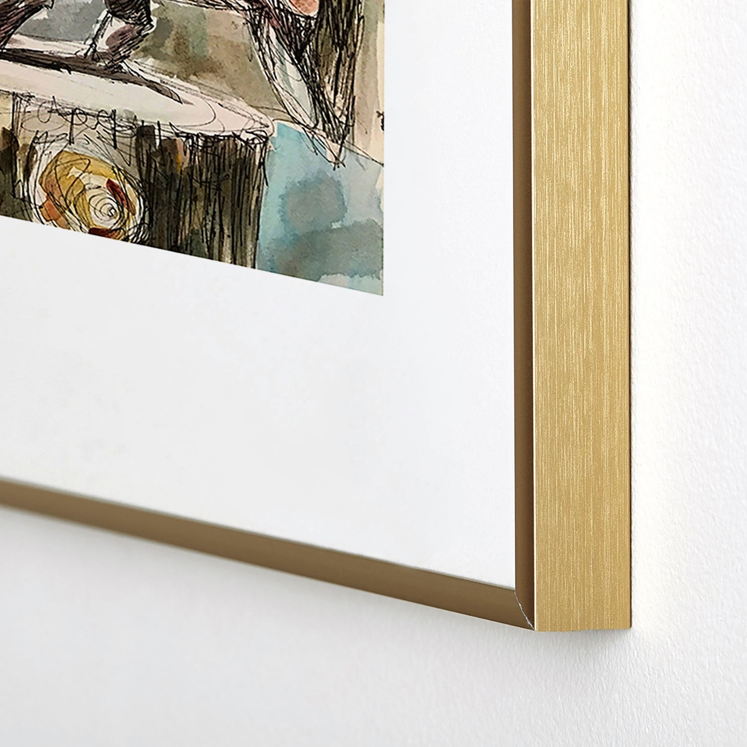 Emily Tucci Pelican Metal Framed Art Print