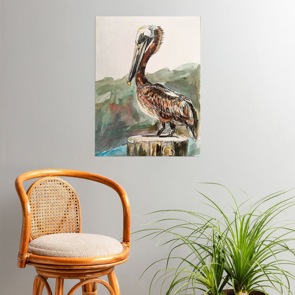 Emily Tucci Pelican Poster